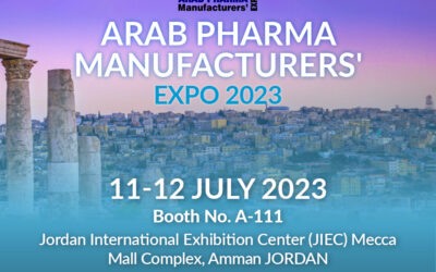 Tecninox will be present at the ARAB PHARMA MANUFACTURERS EXPO | July 11-12, 2023