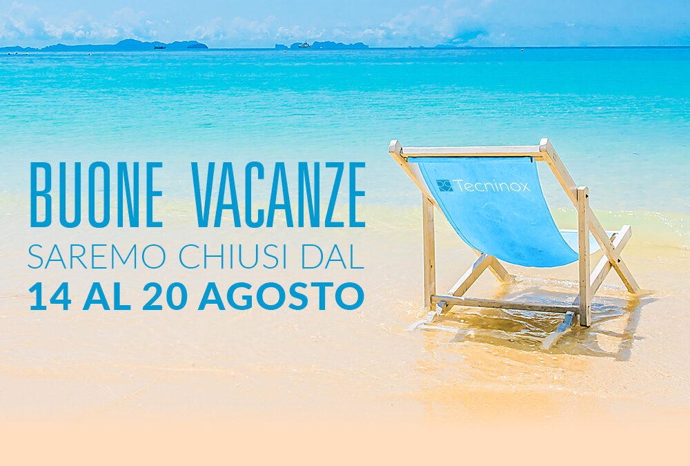 Vi auguriamo buone vacanze!