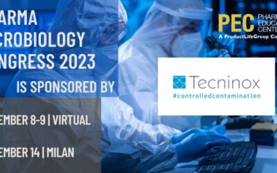 Tecninox is a sponsor of the Pharmaceutical Microbiology Congress 2023