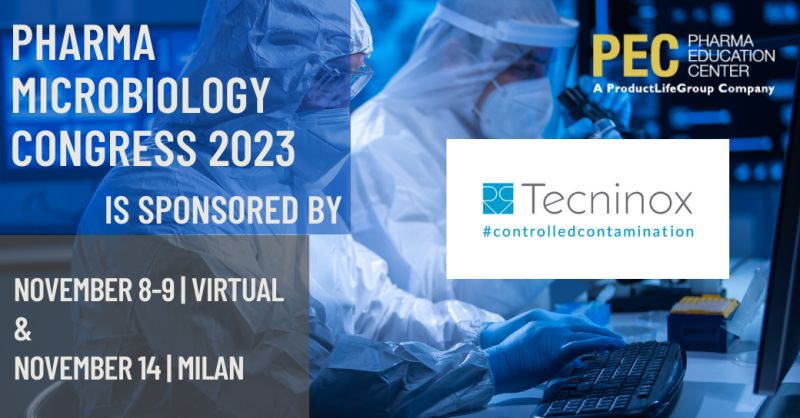 Tecninox sponsor del Congresso di Microbiologia Farmaceutica 2023